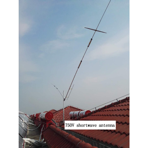 750V positive V, 5-band low-noise, high-efficiency short-wave antenna with excellent performance ► Photo 1/5