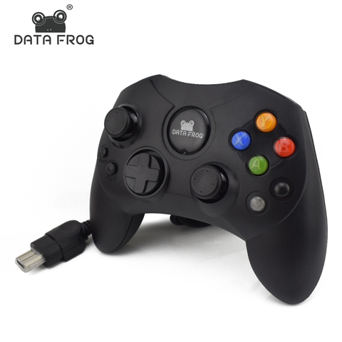 1 Pcs Classic Wired Joypad Controller For Microsoft Original Xbox Controller For XBOX Gamepad Retro Joystick Controle Black ► Photo 1/6