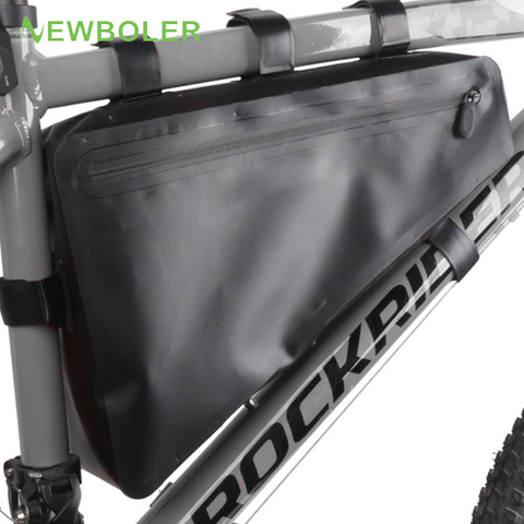 NEWBOLER Large Bike Triangle Bag Bicycle Frame Front Tube Bag Waterproof Cycling Bag Pannier Ebike Tool Bag Accessories XL ► Photo 1/6