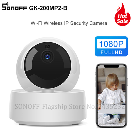 Itead SONOFF GK-200MP2-B 1080P HD MINI Wifi Smart Camera Smart Home Security Camera 360 Wirelsess IP Camera Via e-WeLink Control ► Photo 1/6