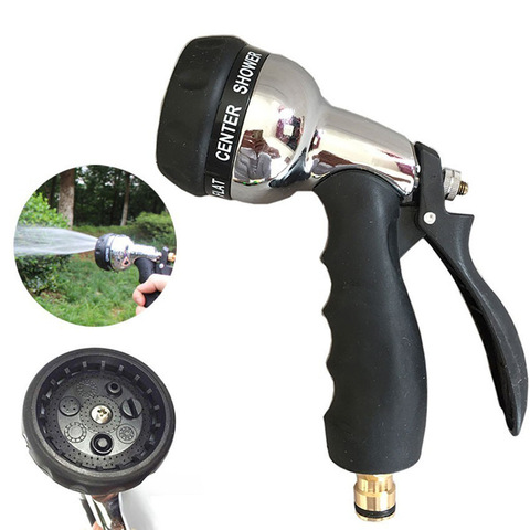 Adjustable Power Garden Washer Nozzle Sprayer car high pressure power water gun for Sprinkler Cleaning Tool Watering Irrigation ► Photo 1/6