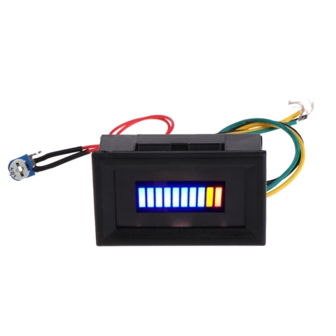 New Fuel level Gauge Indicator 12V Universal Motorcycle Car Oil scale meter LED Oil ► Photo 1/6