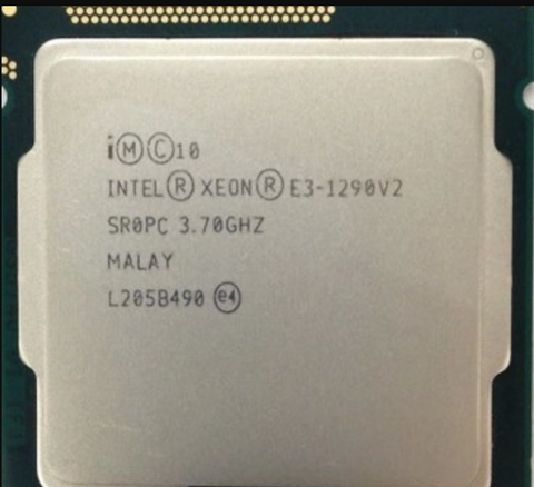 Intel xeon to strong E3-1290V2 loose CPU 3.7ghz 4 core 8 threads official version in stock E3 1290 V2 ► Photo 1/1