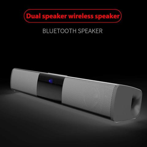 Home Theater Long Soundbar FM Radio Subwoofer Stereo Wireless Bluetooth Speaker 2022 new bluetooth speakers portable ► Photo 1/6