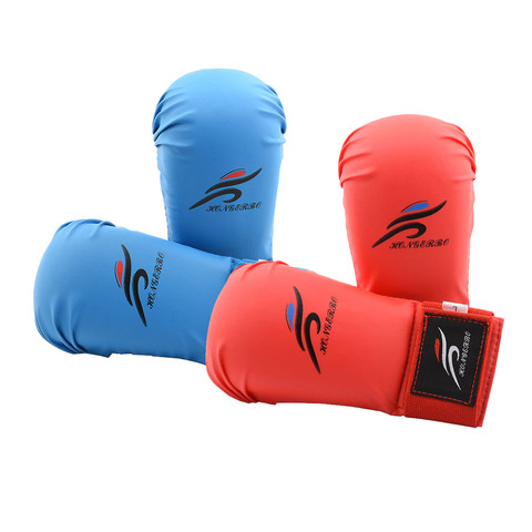 Adults Kids Karate Gloves Children Taekwondo Protector Pads Boxing Gloves Kickboxing Muay Thai Sanda MMA Training Equipments ► Photo 1/6