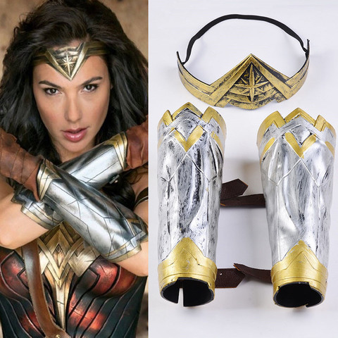Behandling Paranafloden immunisering Halloween Cospaly Wonder Woman Diana Bracers Headgear Justice League Costume  Accessories Performing Cosplay KIds Gift - Price history & Review |  AliExpress Seller - Shop5047146 Store | Alitools.io
