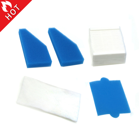 5Pcs/Set HEPA Filter Kit For Thomas Twin Genius 787241 787203 Vacuum cleaner filter spare parts ► Photo 1/6