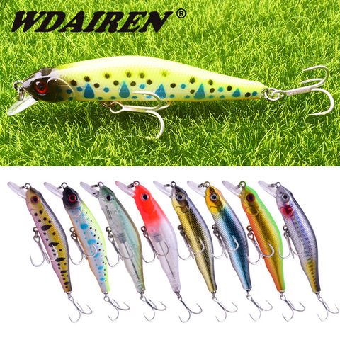 1Pcs Fishing Lure Hard Minnow 90mm 8.5g Topwater Far-casting Magnet System Artificial Bait Plastic Wobblers Tackle Pesca ► Photo 1/6