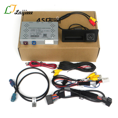 For Audi A4 A5 A6 Q7 Q5 Reverse Camera Interface Decoder / For 360 Front Rear view Backup Camera OEM Screen Update Driving Image ► Photo 1/5