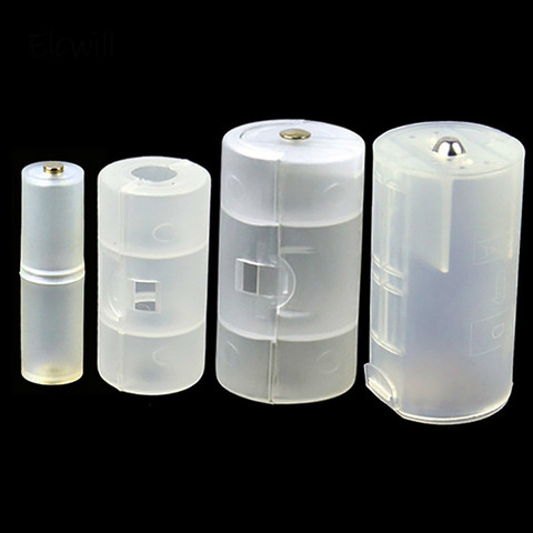 AAA/AA to C/D Battery Combination Cell Battery Storage Box Adapter AAA AA Holder Case Converter Cases ► Photo 1/6