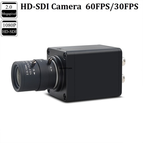 CCTV Industrial HD-SDI 2.0MP 1080P 1080i  60fps/50fps Lens 2.8-12mm Security Box SDI Camera ► Photo 1/6