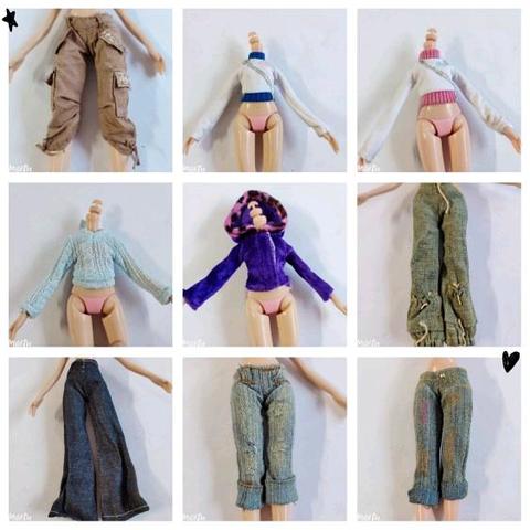 30cm doll bratz doll Monster High School Doll Clothes Skirt Suit Replacement Play Clothes9 ► Photo 1/3