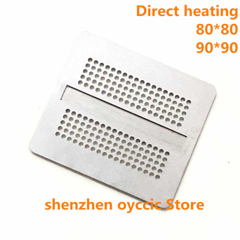 Direct heating 80*80 90*90 K4Z80325BC-HC14 K4Z80325BC-HC16 K4ZAF325BM-HC14 K4ZAF325BM-HC16 180FBGA GDDR6 BGA Stencil Template ► Photo 1/4