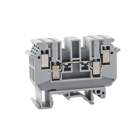 Din Rail Terminal Blocks 10Pcs UDK-4 Feed Through Screw Connection Multi Conductor  Wire Conductor UDK4 ► Photo 1/6