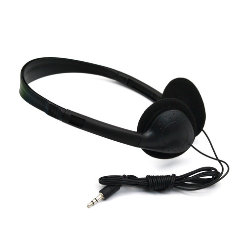 1PCS Black 3.5mm Plug Wired Stereo Headset Noise Cancelling Earphone Gaming Headset for Computer Laptop Desktop ► Photo 1/5