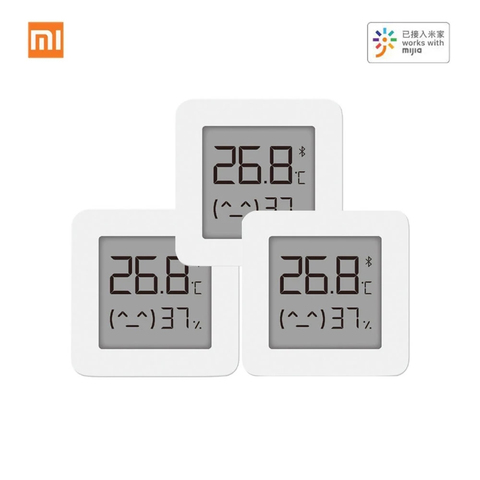 New Version Xiaomi Mijia Smart Bluetooth Thermometer 2 Wireless Electric Digital Hygrometer Thermograph Work With Mihome APP ► Photo 1/6