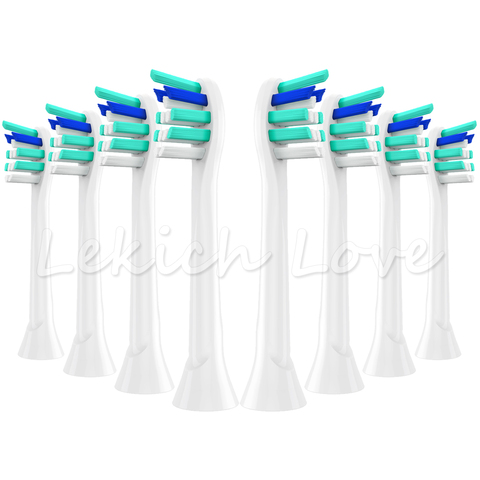 8 Pcs Toothbrush Heads for Philips Sonicare Toothbrush Heads fit for HX9044 HX6064 HX6074 HX9024 HX6730 hx6062 HX6930 ► Photo 1/6