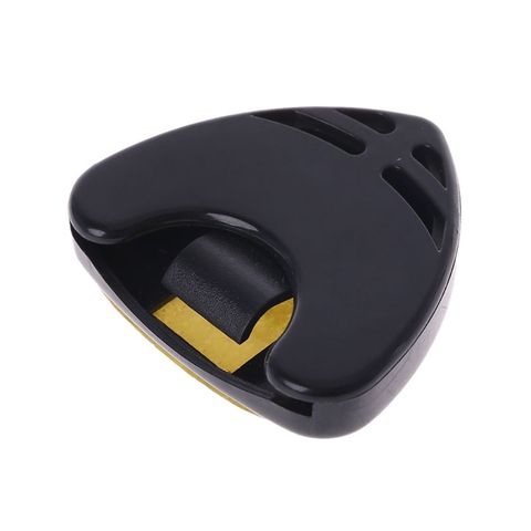 1 pc Guitar Pick Holder Plastic Plectrum Case Mediator Quick Storage Self Adhesive Triangle Shape ► Photo 1/6