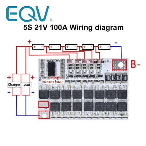 Review On 3s 4s 5s Bms 12v 16 8v 21v, 4s Bms Wiring Diagram