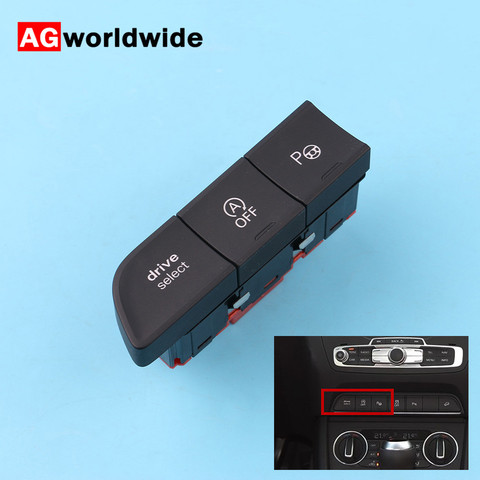 8UD959673 Multiple Button For Audi Q3 Drive Select Switch OFF Parking Assist Switch Button Driving Mode switch ► Photo 1/5