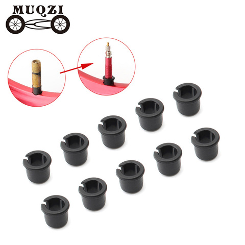 MUQZI 10PCS Bike Schrader To Presta Valve Adapter MTB Road Bicycle American Valve Conversion French Tyre Nozzle Accessories ► Photo 1/6