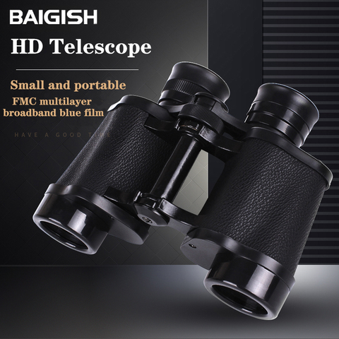 BAIGISH 8x30 Professional Military Telescope lll Night Vision Powerful Binoculars For Hunting Travel Binoculars ► Photo 1/6