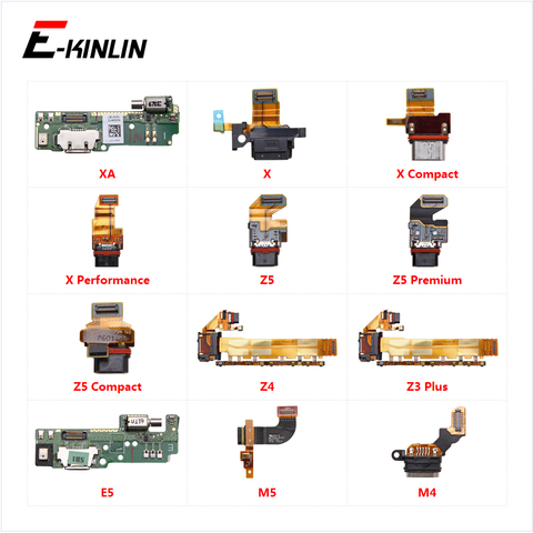 Collega In de naam Geven Price history & Review on Charging Port Connector Board Parts Flex Cable  For Sony Xperia XA X M5 M4 E5 Z3 Z4 Z5 Compact Premium Plus Performance |  AliExpress Seller - Profession