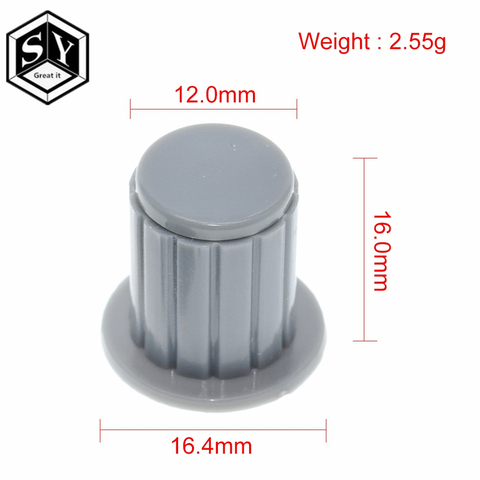 5PCS WXD3-13 black knob button cap is suitable for high quality WXD3-13-2W turn around special potentiometer knob ► Photo 1/6