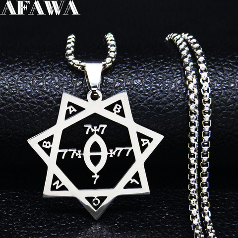 2022 BABALON Stainless Steel Necklace for Women Silver Color Necklaces & Pendants Jewelry acero inoxidable joyeria mujer N312103 ► Photo 1/6