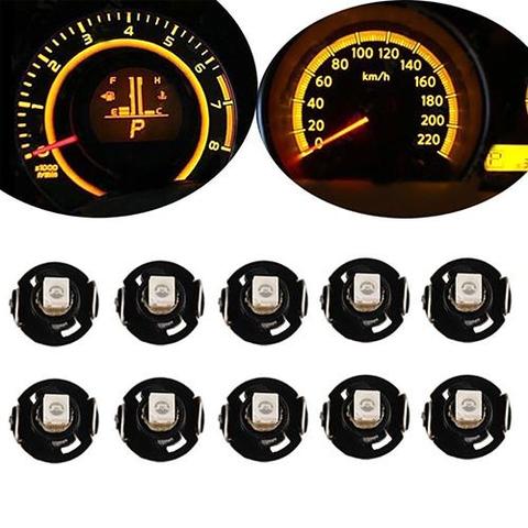 10 Pcs T4.2 12V LED Bulb Car Instrument Dashboard Meter Panel Lights Lamps Hot Sale Accessories ► Photo 1/6