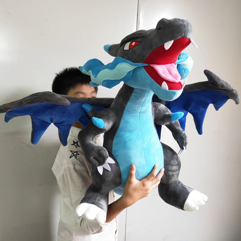 Big Size Dragon Plush Toy, Mega Charizard X Plush