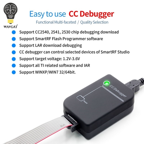 CC Debugger ZIGBEE emulator support online upgrade original shell original quality 2540 2541 2530 protocol analysis ► Photo 1/6