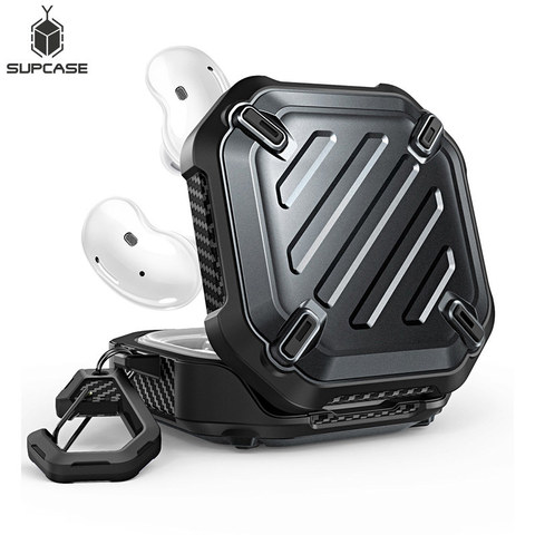 SUPCASE For Samsung Galaxy Buds Live Case (2022) UB Pro Full-Body Rugged Protective Cover with Carabiner For Galaxy BudsLive ► Photo 1/6