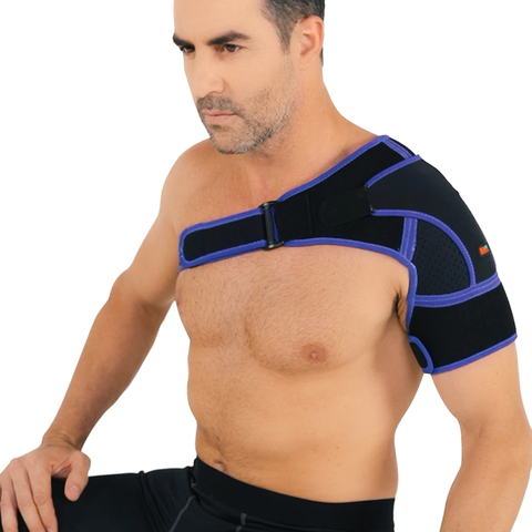 Shoulder Brace with Pressure Pad Neoprene Shoulder Support Shoulder Pain Relif Therapy Cold/Hot Pack Shoulder Compression Sleeve ► Photo 1/6