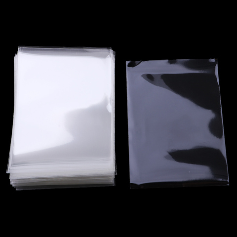 100-Piece Card Sleeves Protector Protective Transparent Sleeves 60x90mm ► Photo 1/6