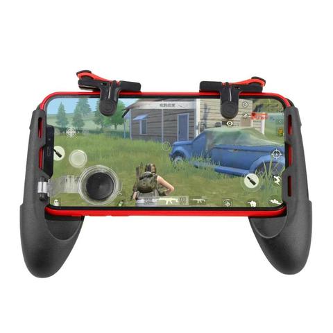 Hot 5 in 1 Mobile Phone Gamepad For PUBG Mobile Trigger Fire Button L1R1 Shooter Controller Joystick Aim Key For Shooting Game ► Photo 1/6