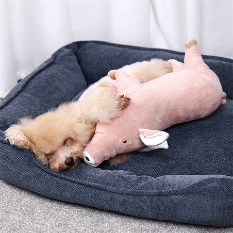 Super Soft Plush Dog Toys Durable Pet Puppies Chew Toys Cute Funny Dog Sleeping Toys ► Photo 1/6