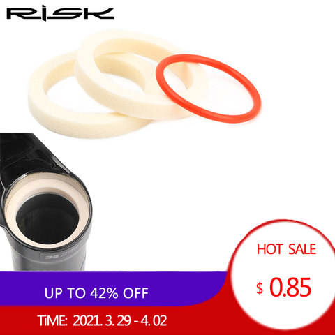 RISK Bicycle Sponge Ring Oil Sealed Foam Bike Front Fork For Fox Rockshox Manitou Sponges And Itinerary 0-ring ► Photo 1/6