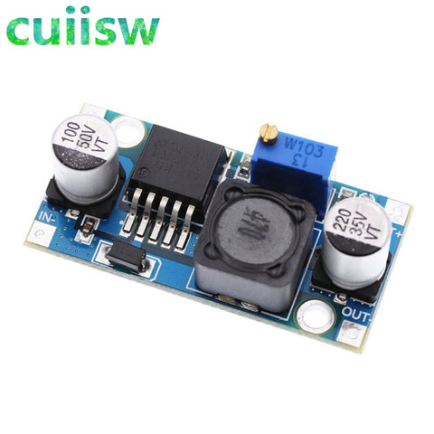 1PCS High Quality 3A Adjustable DCDC LM2596 LM2596S input 4V-35V Output 1.23V-30V dc-dc Step-down Power Supply Regulator module ► Photo 1/5