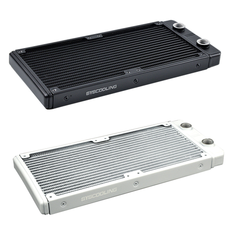 Syscooling  240mm radiator AS240-T 22mm thickness aluminum radiator water cooling radiator ► Photo 1/5