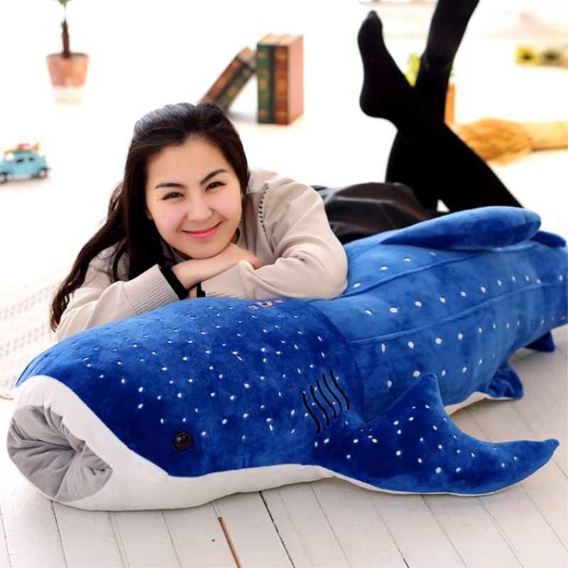 Giant Whale Shark Pillow Large Stuffed Shark Toy Giant Shark Plush - Main Image
