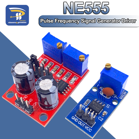 NE555 pulse frequency adjustable duty cycle square wave modules rectangular wave signal generator stepper motor driver ► Photo 1/6