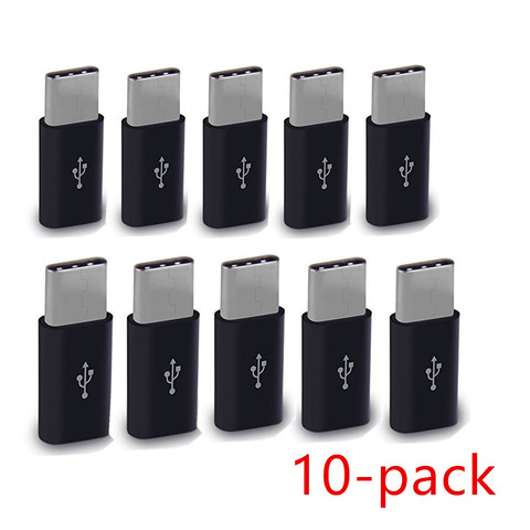10PCS Micro USB To Type C Android Phone Cable for Huawei p30 Samsung Galaxy A8 2022 A7 2017 a5 2017 Usb c Otg Adapter Charging ► Photo 1/6