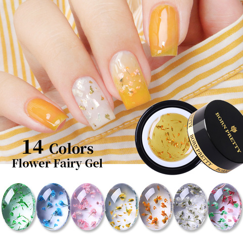 BORN PRETTY 5ml Soak Off Nail Gel Polish Flower Fairy Gel Varnish Gradient Effect Long Lasting  DI Nail Art ► Photo 1/6