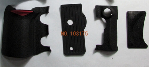 New 1 set of 4 PCS Grip Rubber Cover Unit for Nikon D200 Camera with Tape ► Photo 1/1