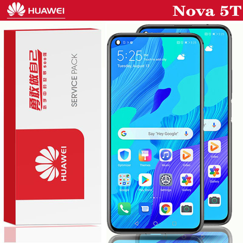 Orignal 6.26'' Display for Huawei Nova 5T YAL-L21 L61A L61D L71A LCD Touch Screen Digitizer for Huawei Nova 5t Repair Parts ► Photo 1/6