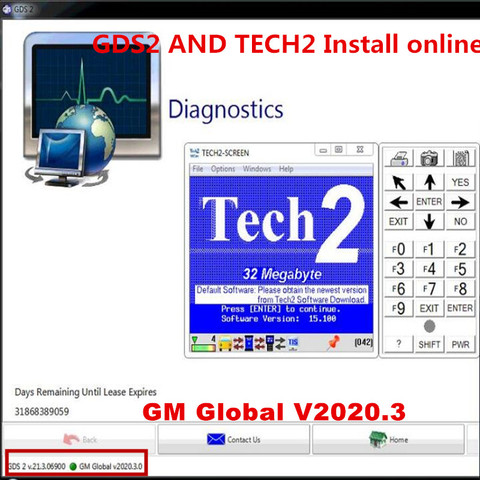 2022.04 last MDI SOFTWARE FOR G-M MDI GDS 2 AND TECH2 Download and install online and activate by team viewer ► Photo 1/6