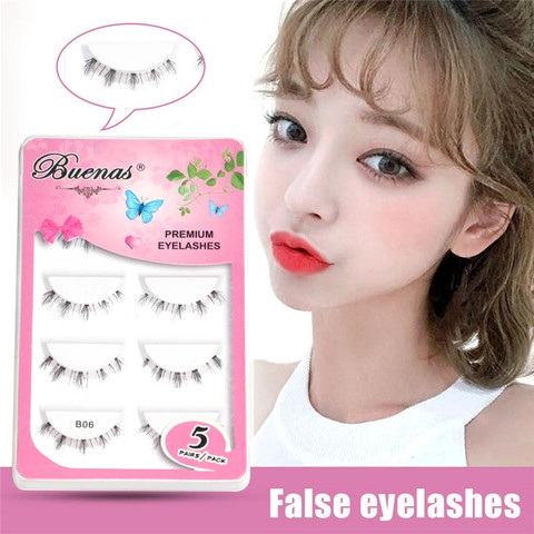 5 Pairs Lower Eyelashes Pack 8 Different Styles Under Eye Lashes Soft Lower Eyelashes 100% Handmade Clear Band Bottom Lashes ► Photo 1/6