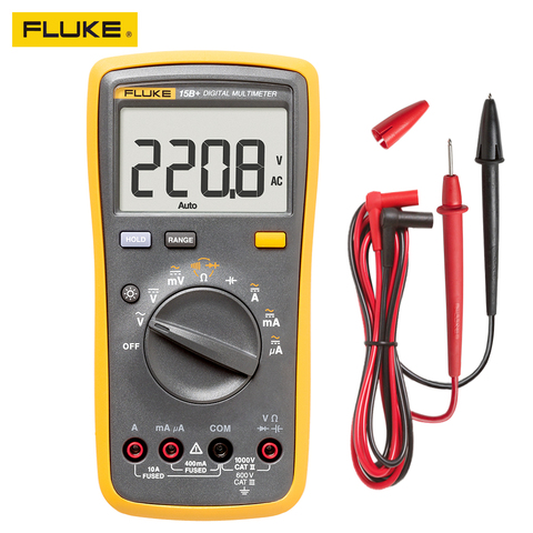 FLUKE Digital Multimeter F18B+ F17B+ F15B+  High Precision Auto Repair Electrician ► Photo 1/5