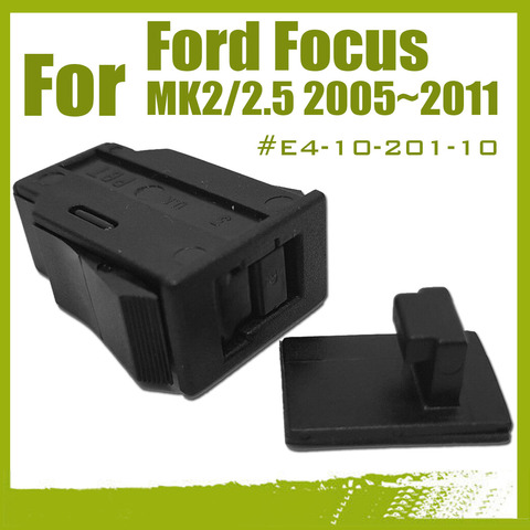 NEW Black ABS Dashboard Storage Compartment Lid Box Catch Lock Repair Kit Clip For Ford Focus MK2 E4-10-201-10 ► Photo 1/1